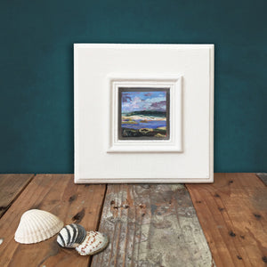 chalky-coastline-LG-painting-miniature-landscape-5x5-cm-no.1074-interior-teal